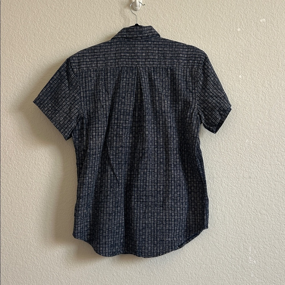 Naked & Famous Kimono Print Short-Sleeve Button-Down - Picture 3 of 3